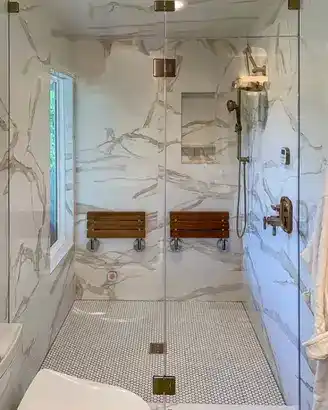 Shower Glass - Bathroom Renovation by Noor al Qusais in Dubai, UAE