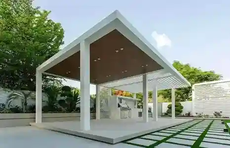 pergola work uae - Transform Your Dubai Backyard into a Year-Round Paradise with an Aluminum Pergola​
