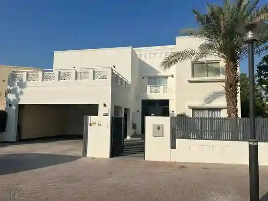 White Structure Villa in Dubai Renovated by Noor al Qusais Renovation