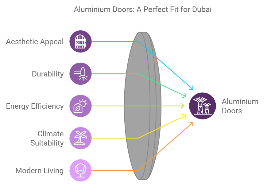 The Benefits of Aluminium Doors for Your Dubai Home - Benefits of Aluminium Doors for Your Dubai Home